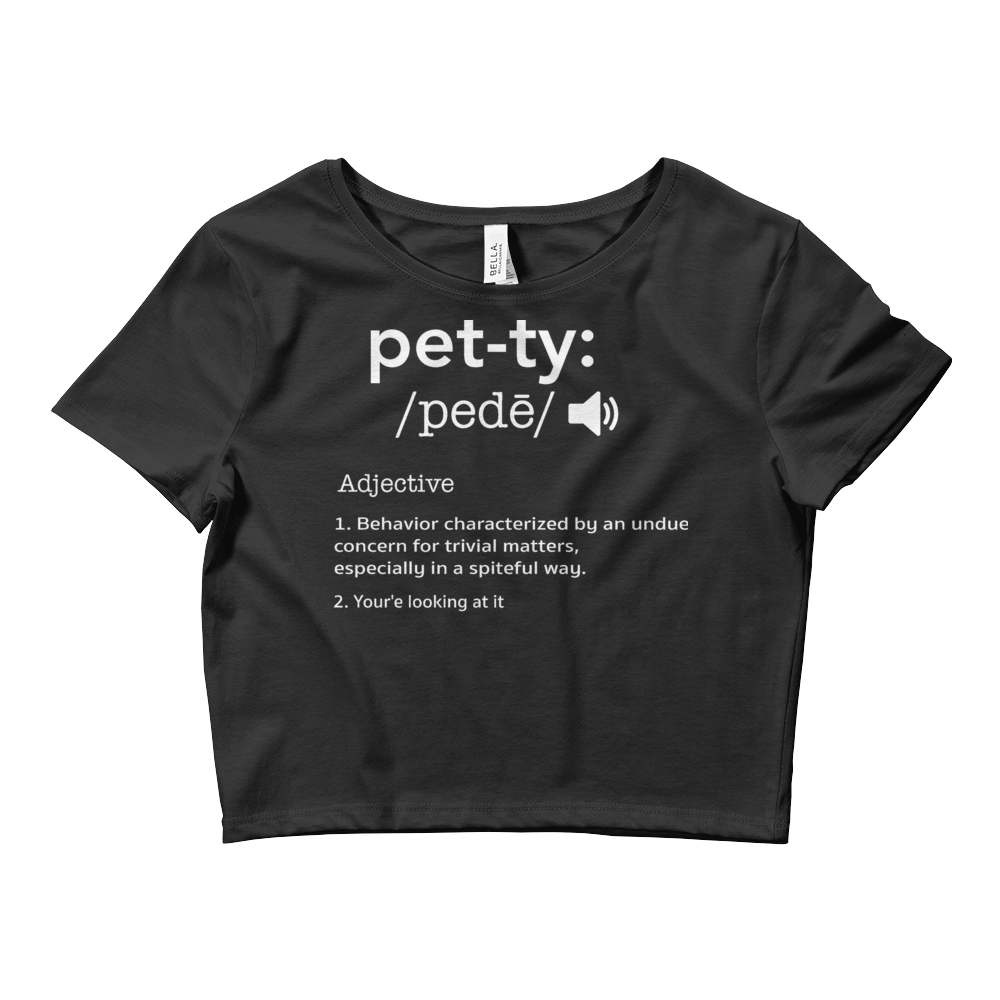 Petty Definition Crop Top