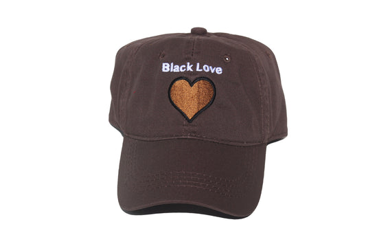 Black Love Dad Hats