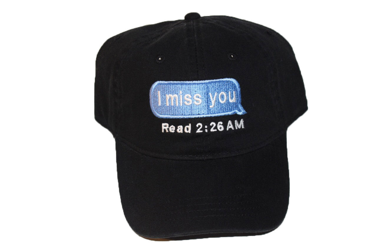 I Miss You IMessage Dad Hats