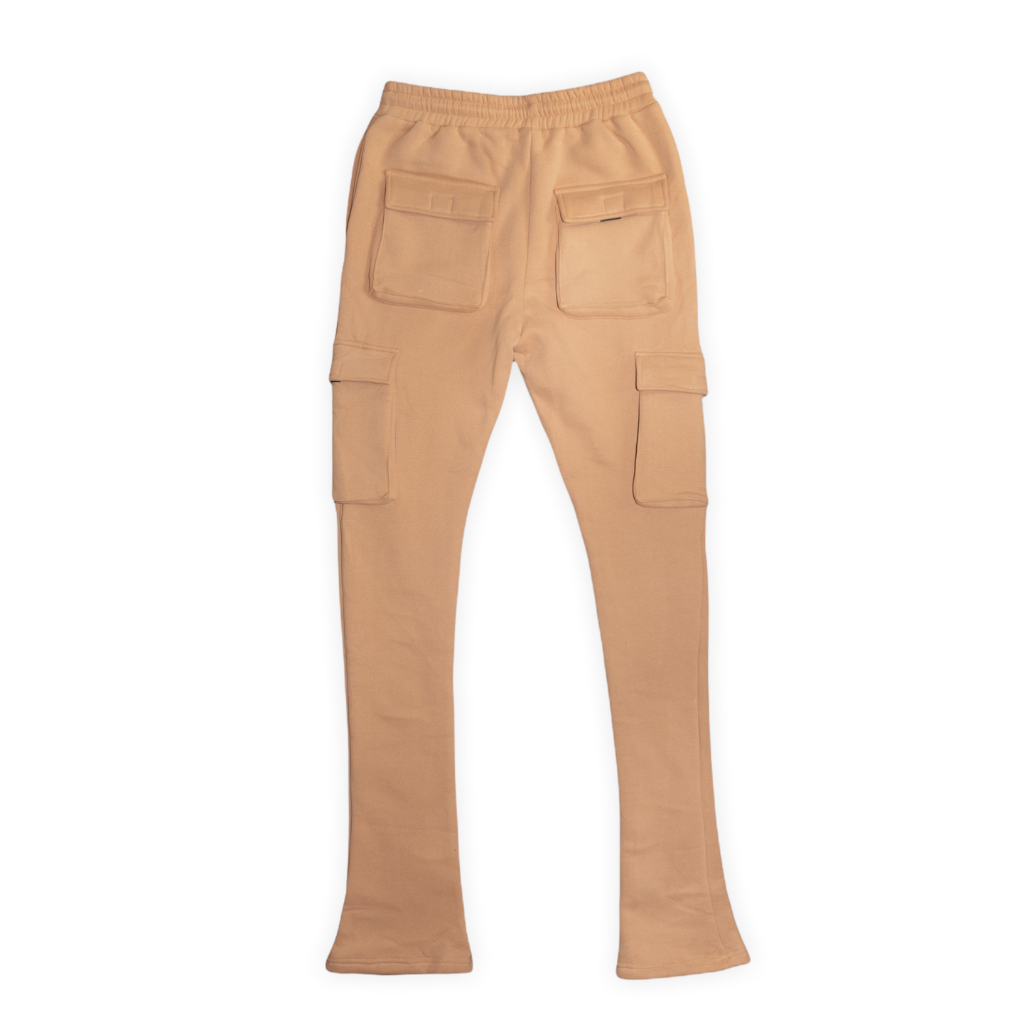 Sand Mega Stacked Sweat Pants