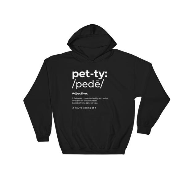 Petty Definition Pullover Hoodies
