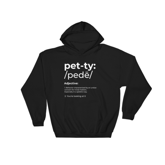 Petty Definition Pullover Hoodies