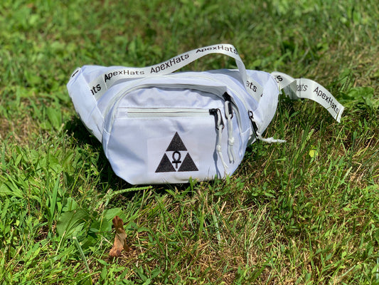 White ApexHats Waist Bags