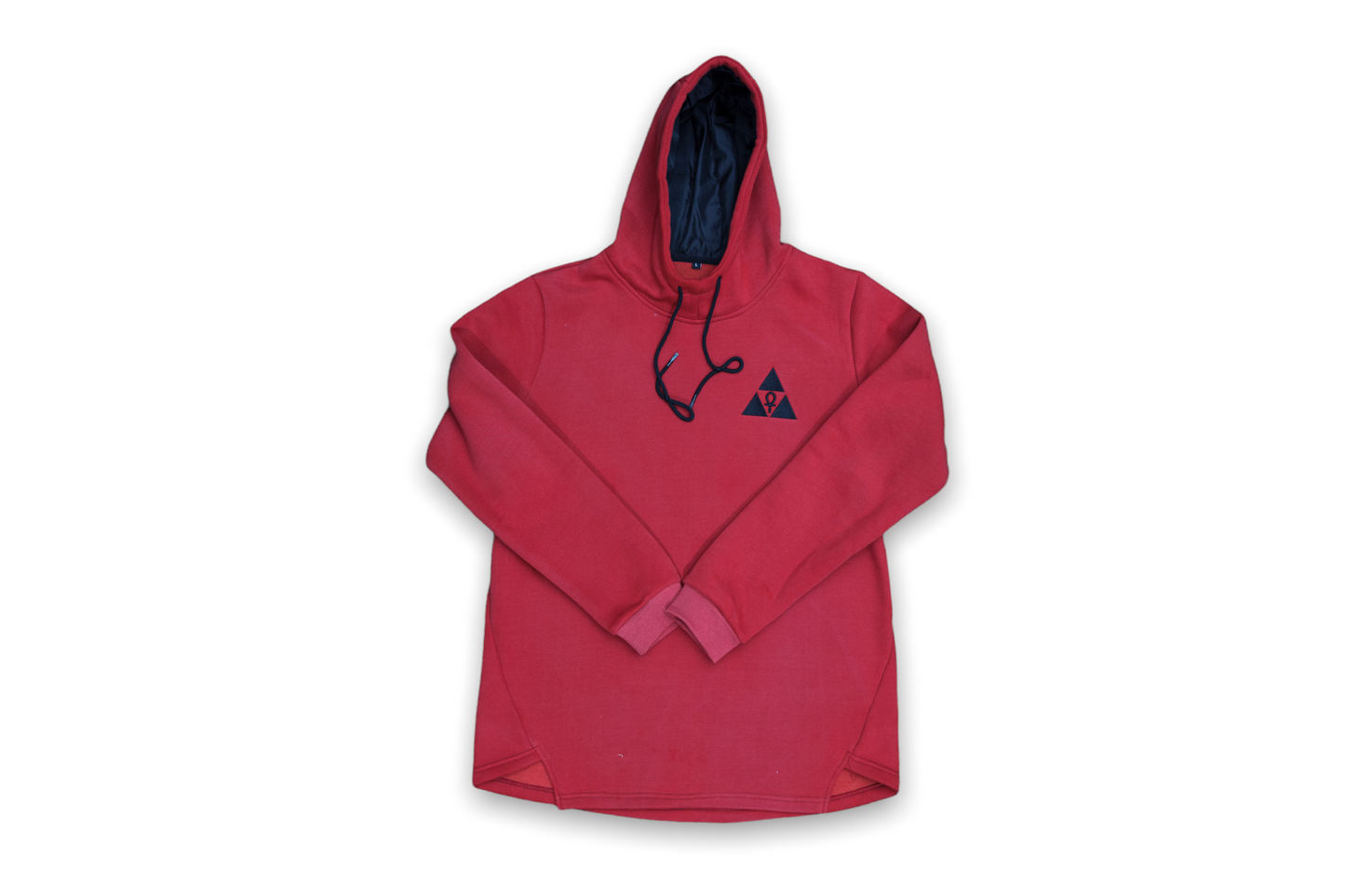 Burnt Orange Mega Satin Lined Hoodie