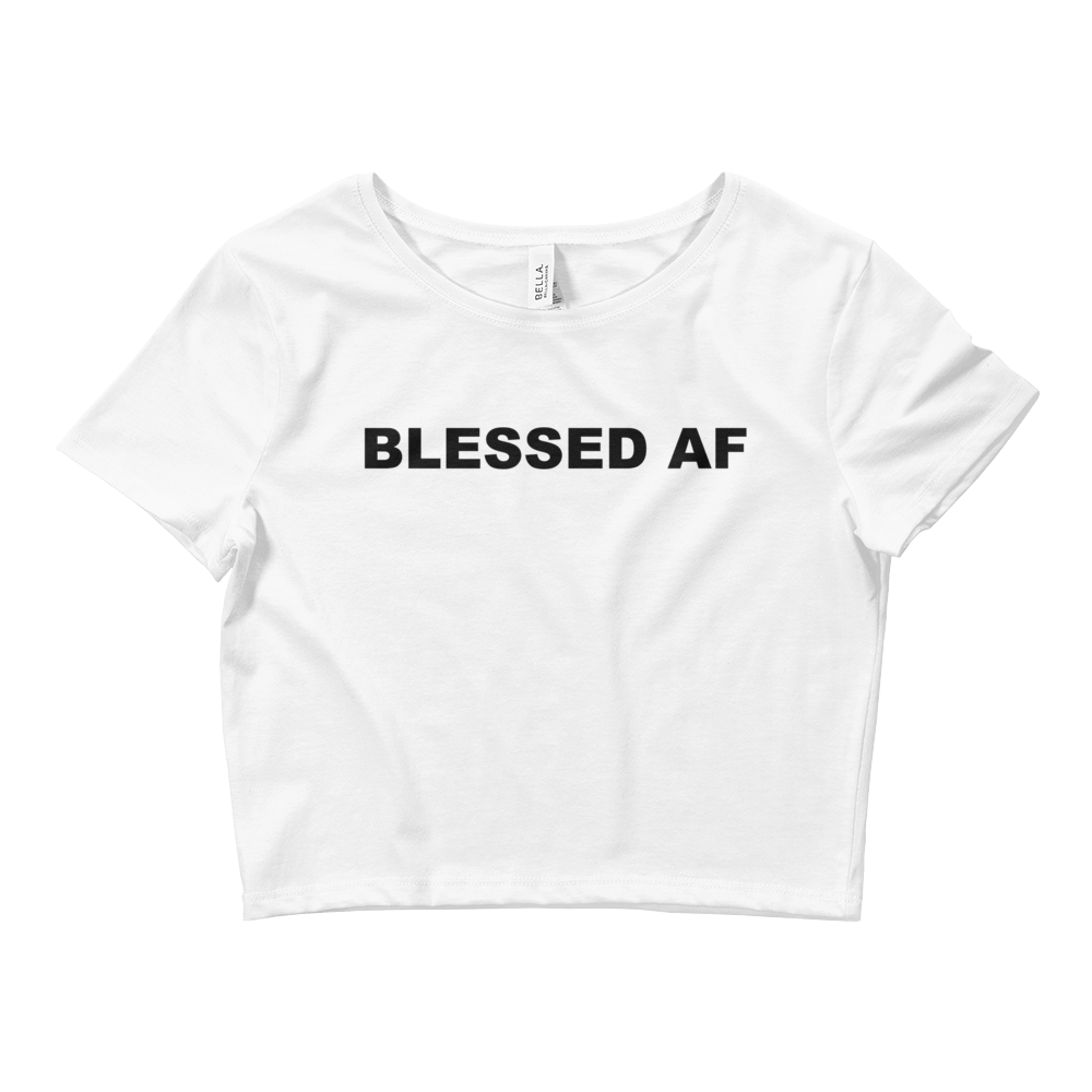 Blessed AF Crop Top