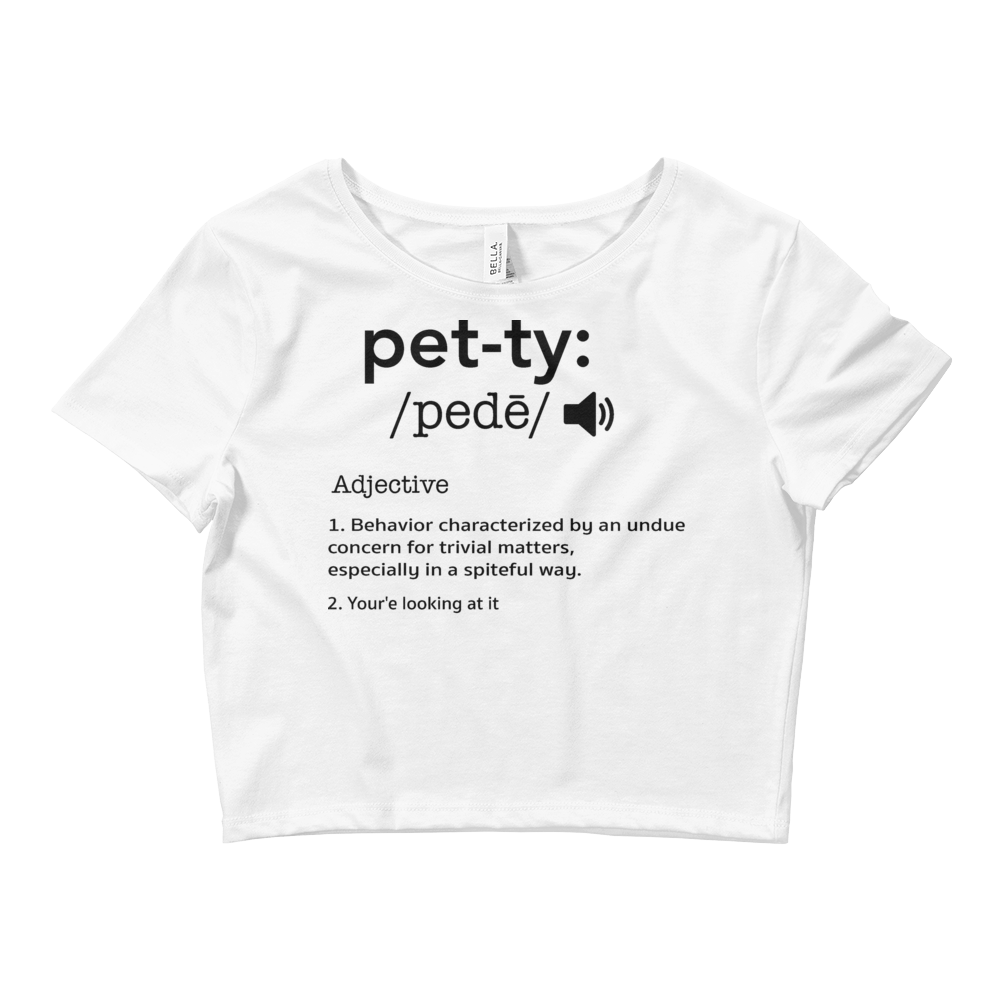 Petty Definition Crop Top