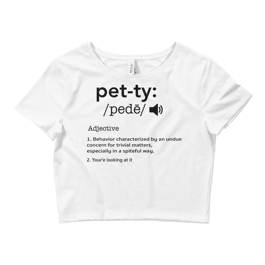 Petty Definition Crop Top