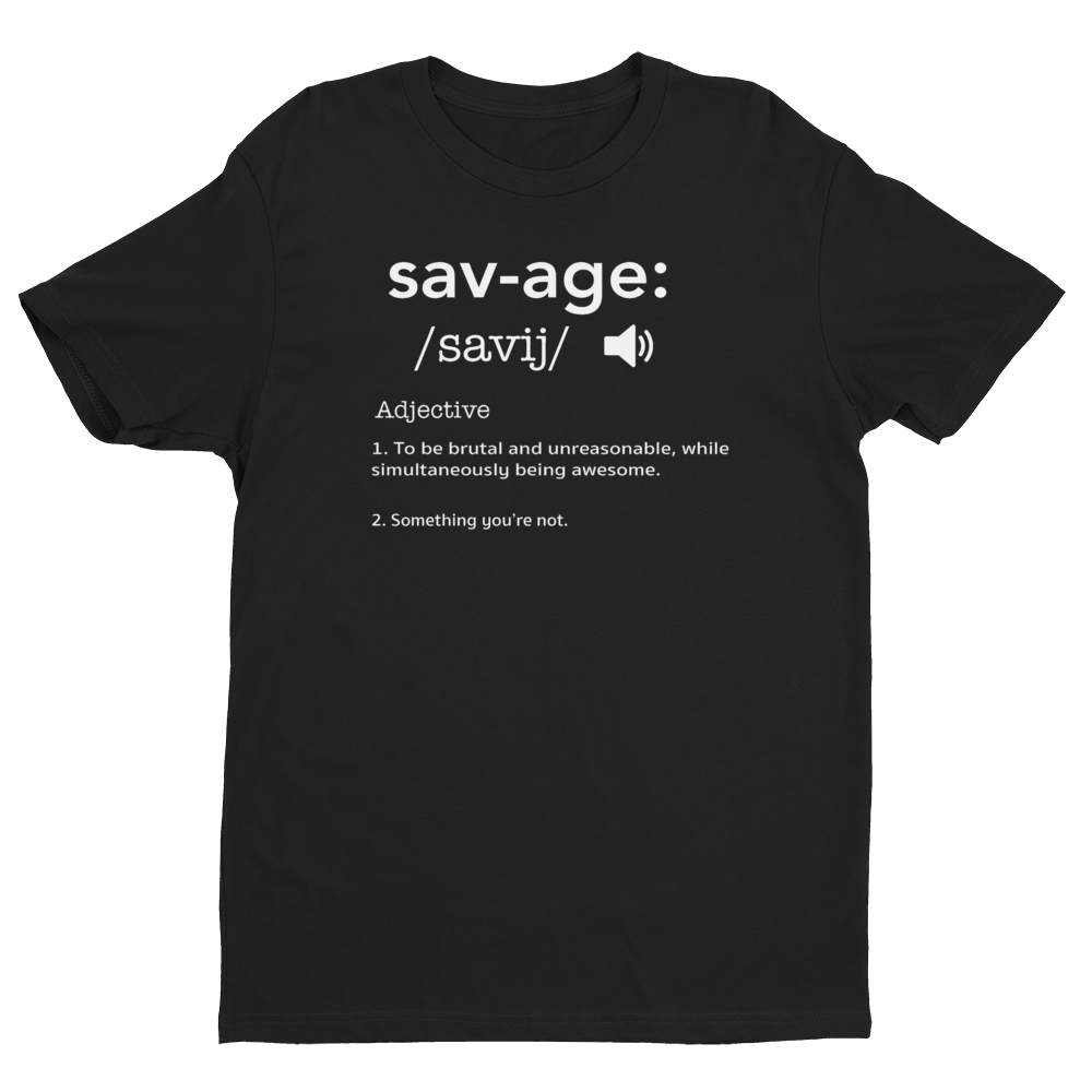Savage Definition Short Sleeve Shirt