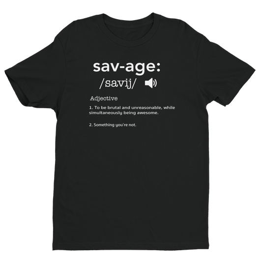 Savage Definition Short Sleeve Shirt