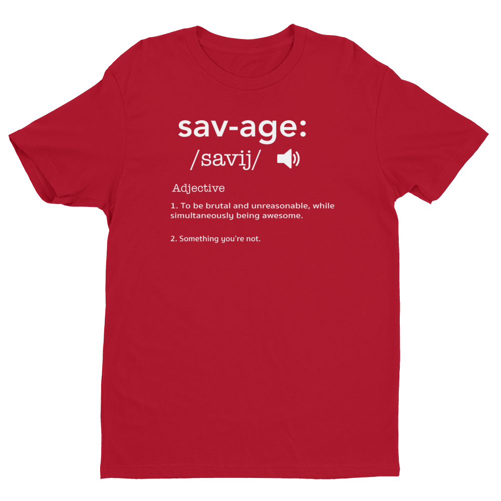 Savage Definition Short Sleeve Shirt