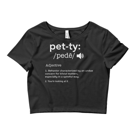Petty Definition Crop Top